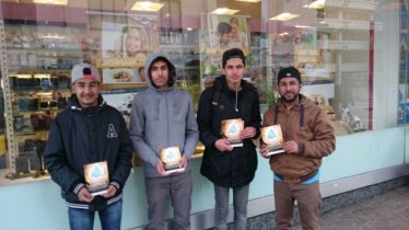 Majlis Aalen – Flyer-Aktion